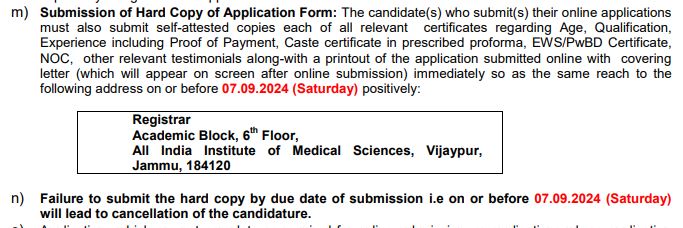 AIIMS Jammu Faculty Recruitment 2024 for 98 Faculty