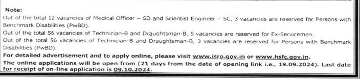 Important Dates