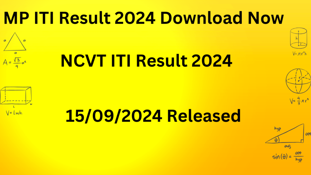 MP ITI Result 2024 Download Now