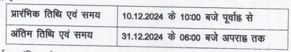 SHS Bihar Ophthalmic Assistant Online Form 2024 